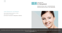 Desktop Screenshot of marquetand.de